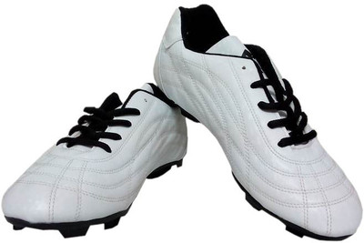 Marex Shooter Football Shoes For Men(White, Black