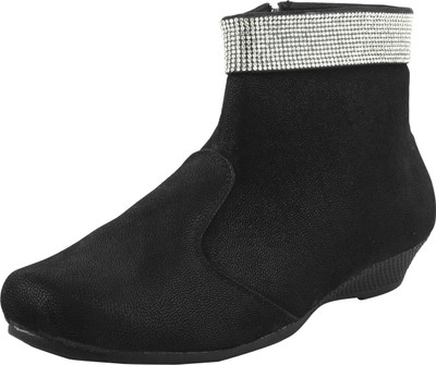 Belly Ballot Boat Shoes For Women(Black