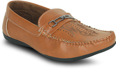 Get Glamr Smara Loafers For Men(Tan)