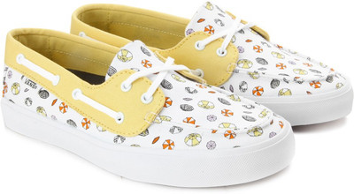 Vans CHAUFFETTE SF Boat Shoes For Women(White, Yellow, (beach umbrella) mellow yellow
Vans CHAUFFETTE SF Boat Shoes For Women(White, Yellow, (beach umbrella) mellow yellow