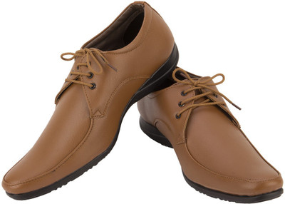 FBT Lace Up Shoes For Men(Tan