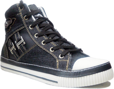 Fast Trax 323-Black Sneakers For Men(Black