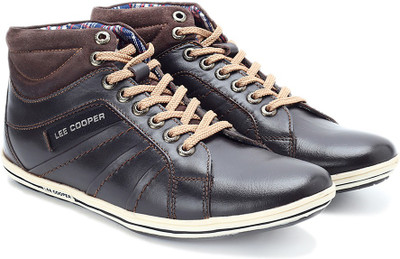 Lee Cooper Men Sneakers For Men(Brown, Brown p1