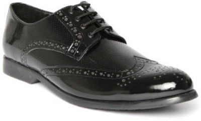 San Frissco EC 8405 Lace Up For Men(Black