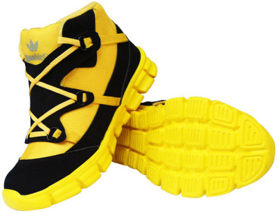 Elvace 8016 Motorsport Shoes For Men(Yellow