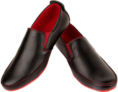 FBT Casuals For Men(Black, Black-red