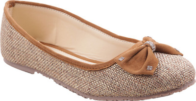 Adorn Stylish and Elegant Bellies For Women(Tan