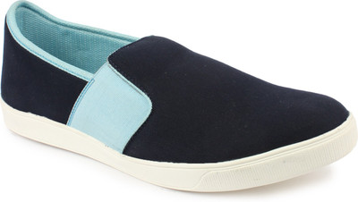 Shumael Casual Slip-ons Canvas Shoes For Men(Blue