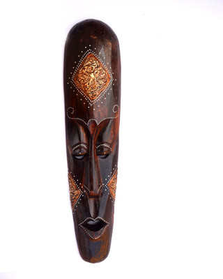 Art Godaam Coloured figure mask Decorative Showpiece - 50 cm(Wooden, Multicolor)
Art Godaam Coloured figure mask Decorative Showpiece - 50 cm(Wooden, Multicolor)