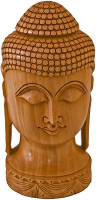 BRK HANDICRAFT Wooden Buddha Head Idol Home Decor Gift Decorative Showpiece - 20 cm(Wooden, Brown)
BRK HANDICRAFT Wooden Buddha Head Idol Home Decor Gift Decorative Showpiece - 20 cm(Wooden, Brown)
