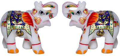 Anshul Fashion Blue Colour Marble Elephant Pair Decorative Showpiece - 7.5 cm(Stoneware, Blue)
Anshul Fashion Blue Colour Marble Elephant Pair Decorative Showpiece - 7.5 cm(Stoneware, Blue)