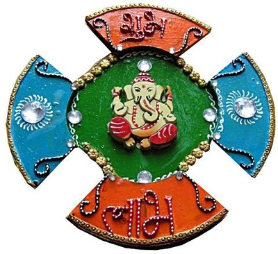 Chitra Handicraft Round Ganesh Decorative Showpiece - 1 cm(Paper Mache, Multicolor)
Chitra Handicraft Round Ganesh Decorative Showpiece - 1 cm(Paper Mache, Multicolor)
