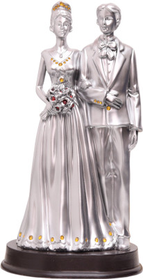 Oyedeal Just Married Couple Decorative Showpiece - 22.5 cm(Polyresin, Silver)
Oyedeal Just Married Couple Decorative Showpiece - 22.5 cm(Polyresin, Silver)