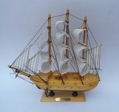 Handicraft Hand Crafted Sailing Ship Decorative Showpiece - 24 cm(Wooden, Brown, White)
Handicraft Hand Crafted Sailing Ship Decorative Showpiece - 24 cm(Wooden, Brown, White)