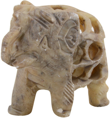 Freshings Gaurara Carved Trunk Up Elephant Decorative Showpiece - 5 cm(Stoneware, Multicolor)
Freshings Gaurara Carved Trunk Up Elephant Decorative Showpiece - 5 cm(Stoneware, Multicolor)