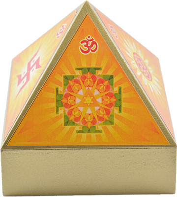 Reiki Crystal Products Wooden Pyramid Wish Box 6 Inch Decorative Showpiece - 18 cm(Wooden, Gold)
Reiki Crystal Products Wooden Pyramid Wish Box 6 Inch Decorative Showpiece - 18 cm(Wooden, Gold)