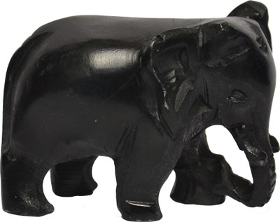 Artist Haat Natural black stone Elephant Sculpture Hand Carved Decorative Showpiece - 6 cm(Stoneware, Black)
Artist Haat Natural black stone Elephant Sculpture Hand Carved Decorative Showpiece - 6 cm(Stoneware, Black)