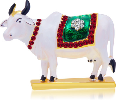 Kulin Kamdhenu Cow For Home Decor | Gifting Decorative Showpiece - 3 cm(Gold Plated, White)
Kulin Kamdhenu Cow For Home Decor | Gifting Decorative Showpiece - 3 cm(Gold Plated, White)