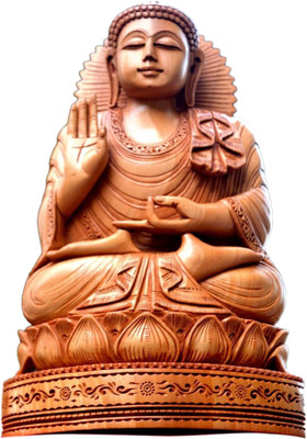 Collectible India Blessing Lord Buddha statue Decorative Showpiece - 21 cm(Wooden, Brown)
Collectible India Blessing Lord Buddha statue Decorative Showpiece - 21 cm(Wooden, Brown)
