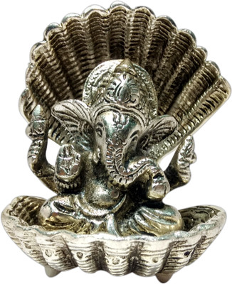 Pratimah Premium Alluminium Body Seep Ganesh Ji Maharaj Decorative Showpiece - 9 cm(Aluminium, Steel)
Pratimah Premium Alluminium Body Seep Ganesh Ji Maharaj Decorative Showpiece - 9 cm(Aluminium, Steel)