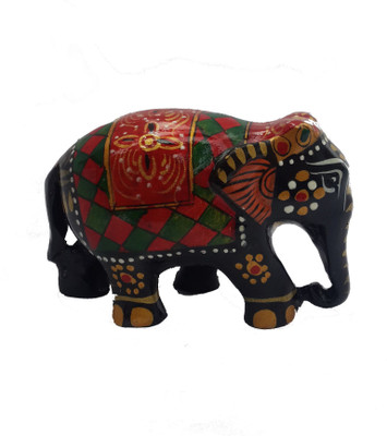 DivineCrafts Decorative Wooden Painted Elephant Statue Decorative Showpiece - 5.3 cm(Wooden, Multicolor)
DivineCrafts Decorative Wooden Painted Elephant Statue Decorative Showpiece - 5.3 cm(Wooden, Multicolor)