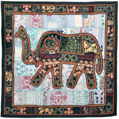 Shree Sai Handicraft Home Décor Embroidered Applique Elephant Wall Hanging Decorative Showpiece - 3 cm(Cotton, Black)
Shree Sai Handicraft Home Décor Embroidered Applique Elephant Wall Hanging Decorative Showpiece - 3 cm(Cotton, Black)