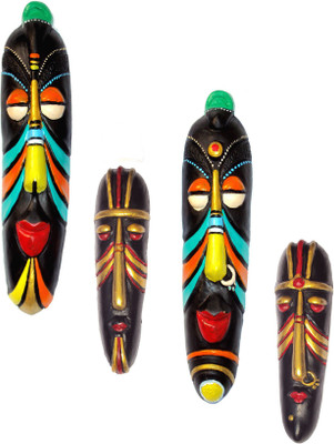 Hand Artz Terracotta Handmade Wall Hanging Hawaian Mask Decorative Showpiece - 32 cm(Terracotta, Multicolor)
Hand Artz Terracotta Handmade Wall Hanging Hawaian Mask Decorative Showpiece - 32 cm(Terracotta, Multicolor)