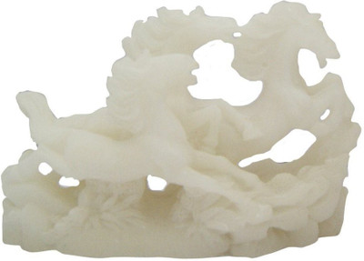 Creativegfits Feng Shui Three Running Horses Showpiece Decorative Showpiece - 15 cm(Crystal, White)
Creativegfits Feng Shui Three Running Horses Showpiece Decorative Showpiece - 15 cm(Crystal, White)
