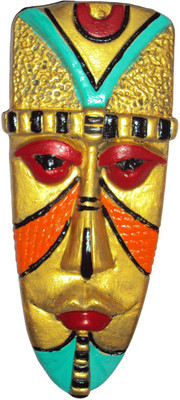 Hand Artz Terracotta Handmade Wall Hanging Egyptian Mask Decorative Showpiece - 15 cm(Terracotta, Multicolor)
Hand Artz Terracotta Handmade Wall Hanging Egyptian Mask Decorative Showpiece - 15 cm(Terracotta, Multicolor)