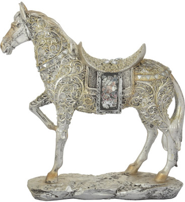 shivika enterprises horse with forded leg Decorative Showpiece - 26 cm(Polyresin, Multicolor)
shivika enterprises horse with forded leg Decorative Showpiece - 26 cm(Polyresin, Multicolor)