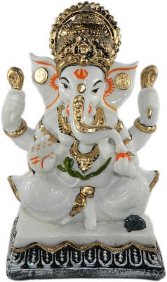 Morpankh Art Vastu Fengshui Religious Idols of Lord Ganesh Premium Statue Decorative Showpiece - 16 cm(Polyresin, White)
Morpankh Art Vastu Fengshui Religious Idols of Lord Ganesh Premium Statue Decorative Showpiece - 16 cm(Polyresin, White)