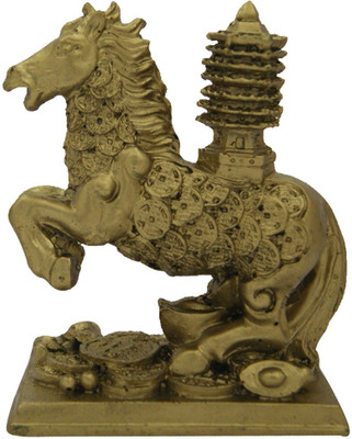 DivyaMantra Feng Shui Education Tower On Wealth Horse Decorative Showpiece - 9 cm(Polyresin, Yellow)
DivyaMantra Feng Shui Education Tower On Wealth Horse Decorative Showpiece - 9 cm(Polyresin, Yellow)
