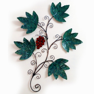 Uniqkrafts Grapes Tree Branch Iron Wall Hanging Decorative Showpiece - 110 cm(Iron, Multicolor)
Uniqkrafts Grapes Tree Branch Iron Wall Hanging Decorative Showpiece - 110 cm(Iron, Multicolor)