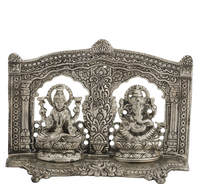 Kashvi Designs Ganeshji & Lakshmiji in Metal Decorative Showpiece - 15 cm(Aluminium, Silver)
Kashvi Designs Ganeshji & Lakshmiji in Metal Decorative Showpiece - 15 cm(Aluminium, Silver)