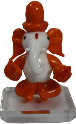 Creative Gifts Crystal Ganesha Idol for Car Dashboard / Home / Office / Perfect Gift Item Decorative Showpiece - 7 cm(Crystal, Orange)
Creative Gifts Crystal Ganesha Idol for Car Dashboard / Home / Office / Perfect Gift Item Decorative Showpiece - 7 cm(Crystal, Orange)