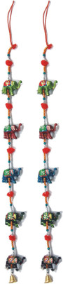 Surya Door Hanging Elephant Decorative Showpiece - 12 cm(Polypropylene, Multicolor)
Surya Door Hanging Elephant Decorative Showpiece - 12 cm(Polypropylene, Multicolor)