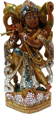 Ratoomals Wooden Krishna Standing Painted Decorative Showpiece - 30 cm(Wooden, Multicolor)
Ratoomals Wooden Krishna Standing Painted Decorative Showpiece - 30 cm(Wooden, Multicolor)