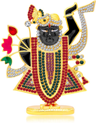 Kulin Lord Shreenathji | Shrinathji Idol For Car Dashboard | Home Decor | Gifting Decorative Showpiece - 8 cm(Gold Plated, Multicolor)
Kulin Lord Shreenathji | Shrinathji Idol For Car Dashboard | Home Decor | Gifting Decorative Showpiece - 8 cm(Gold Plated, Multicolor)