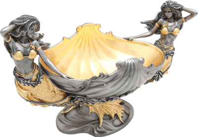 shivika enterprises shivika enterprises polyresin mermaid bowl Decorative Showpiece - 16 cm(Polyresin, Grey)
shivika enterprises shivika enterprises polyresin mermaid bowl Decorative Showpiece - 16 cm(Polyresin, Grey)