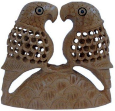 Ruchi World Carved Parrot Pair Handicraft Gift Decorative Showpiece - 5 cm(Wooden, Multicolor)
Ruchi World Carved Parrot Pair Handicraft Gift Decorative Showpiece - 5 cm(Wooden, Multicolor)
