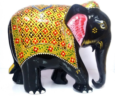 Craft International Wooden Elephant Painted - 6 Inch Decorative Showpiece - 15 cm(Wooden, Multicolor)
Craft International Wooden Elephant Painted - 6 Inch Decorative Showpiece - 15 cm(Wooden, Multicolor)