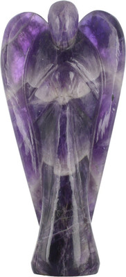 Excel 3.9 Inch Purple Amethyst Angel Stone Carving Decorative Showpiece - 10 cm(Crystal, Purple)
Excel 3.9 Inch Purple Amethyst Angel Stone Carving Decorative Showpiece - 10 cm(Crystal, Purple)