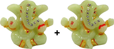 ManeKo Hindu God Idol Radium Ganesha Temple for Car Dashboard (Pack of 2) Decorative Showpiece - 7 cm(Ceramic, Multicolor)
ManeKo Hindu God Idol Radium Ganesha Temple for Car Dashboard (Pack of 2) Decorative Showpiece - 7 cm(Ceramic, Multicolor)