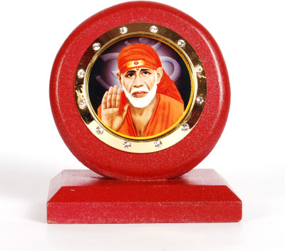 Sigaram Sai Baba Photo - For Car Dashboard, Office-Desk, Table Decor, Home and Shop - 316 Decorative Showpiece - 7 cm(Plastic, Multicolor)
Sigaram Sai Baba Photo - For Car Dashboard, Office-Desk, Table Decor, Home and Shop - 316 Decorative Showpiece - 7 cm(Plastic, Multicolor)