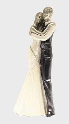 X-Gift Aramani Valentine love romantic new married couple Decorative Showpiece - 30 cm(Polyresin, Black)
X-Gift Aramani Valentine love romantic new married couple Decorative Showpiece - 30 cm(Polyresin, Black)