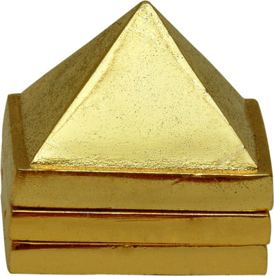 Vastu Art Vastu / Feng Shui / Metal Pyramid - Vastu Pyramid Decorative Showpiece - 4.5 cm(Iron, Gold)
Vastu Art Vastu / Feng Shui / Metal Pyramid - Vastu Pyramid Decorative Showpiece - 4.5 cm(Iron, Gold)