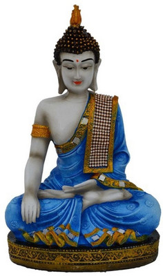 Khushal Meditating Lord Buddha - Blue Decorative Showpiece - 27.94 cm(Polyresin, Blue, White)
Khushal Meditating Lord Buddha - Blue Decorative Showpiece - 27.94 cm(Polyresin, Blue, White)
