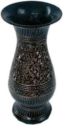 Monil India Antique Golden Minakari Work Flower Vase Decorative Showpiece - 10 cm(Aluminium, Black)
Monil India Antique Golden Minakari Work Flower Vase Decorative Showpiece - 10 cm(Aluminium, Black)