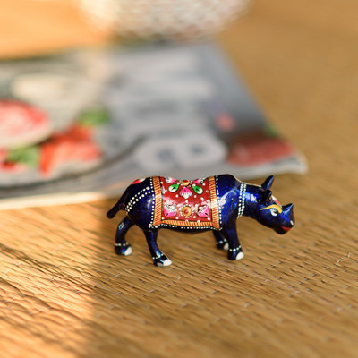eCraftIndia Meenakari Colorful Hippo Figurine Decorative Showpiece - 4 cm(Polyresin, Blue, Red)
eCraftIndia Meenakari Colorful Hippo Figurine Decorative Showpiece - 4 cm(Polyresin, Blue, Red)