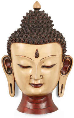 Collectible India Large White Face Buddha Head Wall Mask Resin Sculpture Buddha Wall Mount Decorative Showpiece - 37.5 cm(Polyresin, Multicolor)
Collectible India Large White Face Buddha Head Wall Mask Resin Sculpture Buddha Wall Mount Decorative Showpiece - 37.5 cm(Polyresin, Multicolor)